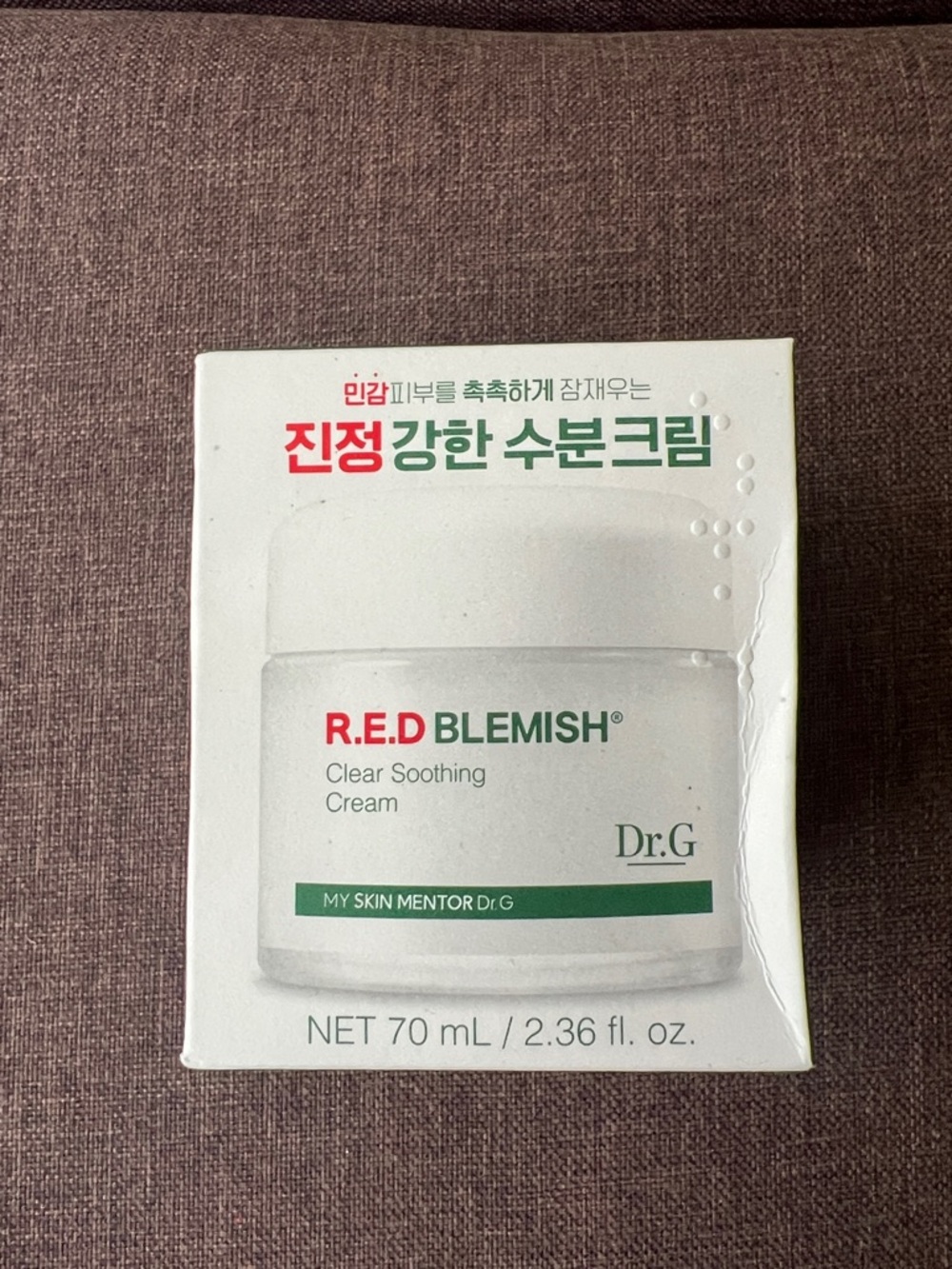 Dr. G Red Blemish Clear Soothing Cream 70ml NEW Sealed K-Beauty